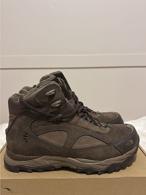 The North Face Dark Brown Trail Hiking Boots